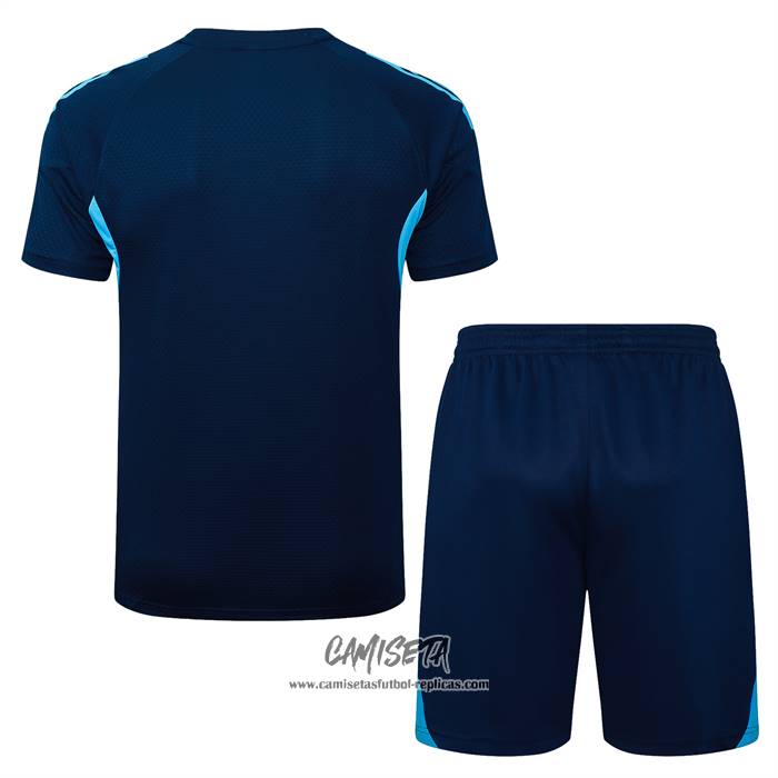 Chandal del Arsenal 2025-2026 Manga Corta Azul - Pantalon Corto
